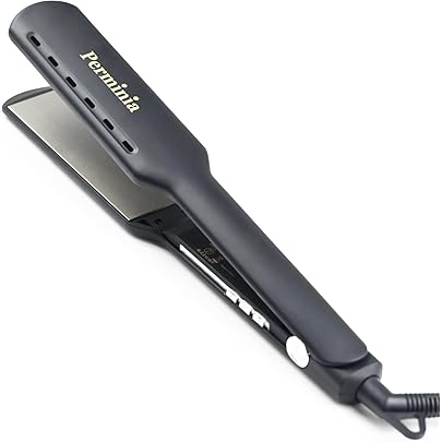 Amazon | Perminia ストレートアイロン ヘアアイロン 40mm 幅広